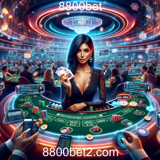 Descubra o Mundo dos Jogos Ao Vivo na 8800bet